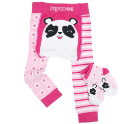 Zoocchini Set legnky a ponoky Panda
