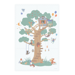 Play&Go EEVAA Podloka na hranie Treehouse