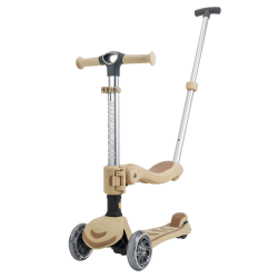 S6ECOB 3in1 Spacewheelz Kolobe�ka Kick'n'Roll Brown
