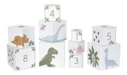 Jabadabado Stohovacie kocky Dino